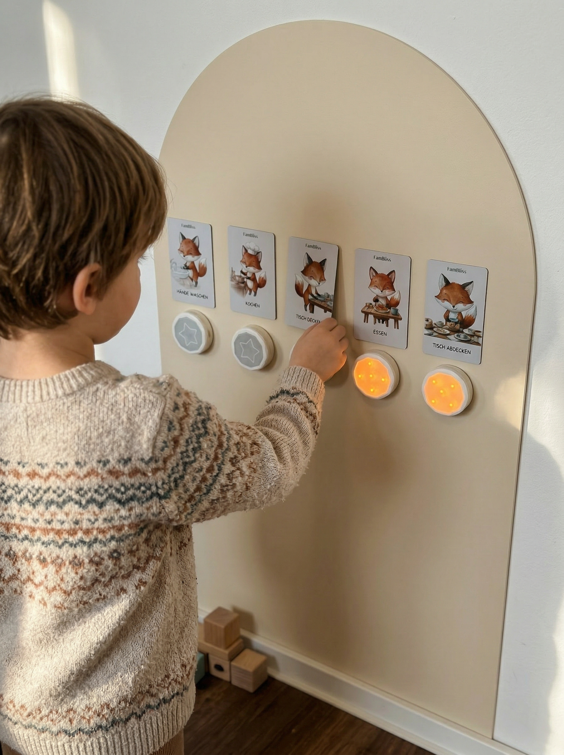 Magnetische Routinen-Lichter