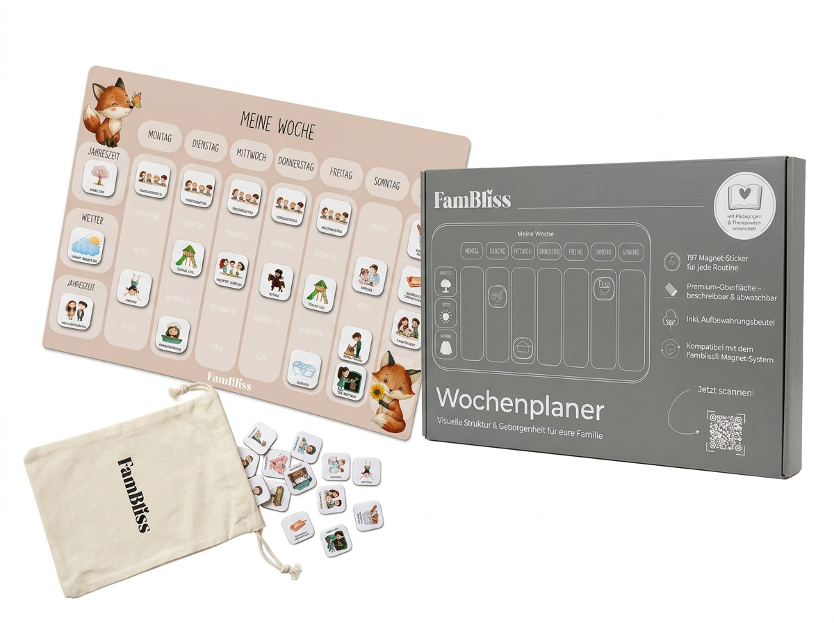 Magnetischer Wochenplaner